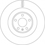 Piduriketas TRW DF6750S