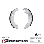 Piduriklotside komplekt ZIMMERMANN 10990.106.7