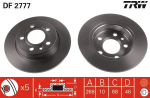 Piduriketas TRW DF2777