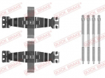 Lisakomplekt, ketaspiduriklotsid QUICK BRAKE 109-0022