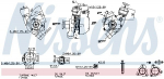 Kompressor,&uuml;lelaadimine NISSENS 93224