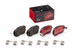 Piduriklotsi komplekt,ketaspidur BREMBO P 78 021X