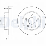 Piduriketas DELPHI BG4709C