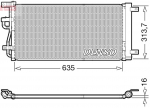 Kondensaator,kliimaseade DENSO DCN15007