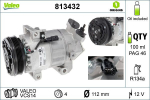 Kompressor,kliimaseade VALEO 813432