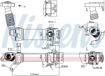 Radiaator,heitgaaside tagasijooks NISSENS 989281