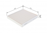Filter,salongi&otilde;hk BOSCH 1 987 432 540