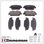 Piduriklotsi komplekt,ketaspidur ZIMMERMANN 24087.175.1