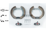 Piduriklotside komplekt TEXTAR 84053901