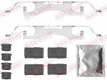 Lisakomplekt, ketaspiduriklotsid QUICK BRAKE 109-0049