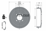Piduritrummel TEXTAR 94010300