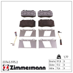 Piduriklotsi komplekt,ketaspidur ZIMMERMANN 23745.975.2