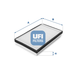Filter,salongi&otilde;hk UFI 53.033.00