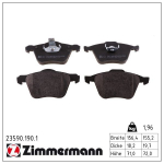 Piduriklotsi komplekt,ketaspidur ZIMMERMANN 23590.190.1