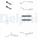 Lisakomplekt, ketaspiduriklotsid DELPHI LX0168