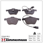 Piduriklotsi komplekt,ketaspidur ZIMMERMANN 23269.195.1