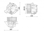 Salongipuhur MAHLE AB 325 000P