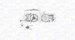 Ventilaator,mootorijahutus MAGNETI MARELLI 069422858010