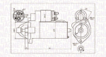 Starter MAGNETI MARELLI MQS624