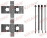 Lisakomplekt, ketaspiduriklotsid QUICK BRAKE 109-1611