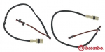 Hoiatuskontakt, piduriklotsi kulumine BREMBO A 00 333