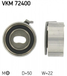 Pingutusrull,Hammasrihm SKF VKM 72400