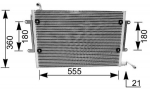 Kondensaator,kliimaseade MAHLE AC 172 000S