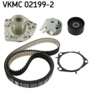 Veepump + hammasrihmakomplekt SKF VKMC 02199-2