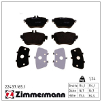 Piduriklotsi komplekt,ketaspidur ZIMMERMANN 22437.165.1