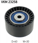 Seade-/juhtrull,hammasrihm SKF VKM 23258