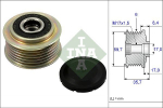 Generaatori vabak&auml;ik Schaeffler INA 535 0225 10