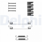 Lisakomplekt, Piduriklotsid DELPHI LY1335