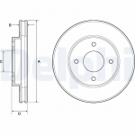 Piduriketas DELPHI BG4742C