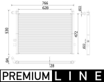 Radiaator,mootorijahutus MAHLE CR 936 000P