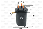 K&uuml;tusefilter VALEO 587538