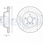 Piduriketas DELPHI BG4714C