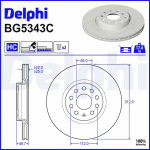 Piduriketas DELPHI BG5343C