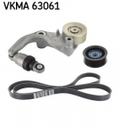 Soonrihmakomplekt SKF VKMA 63061