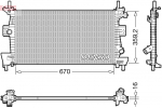 Radiaator,mootorijahutus DENSO DRM10114