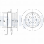 Piduriketas DELPHI BG2873