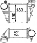 Kompressori&otilde;hu radiaator MAHLE CI 299 000S