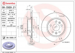 Piduriketas BREMBO 09.C929.21