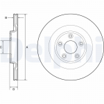 Piduriketas DELPHI BG4833C