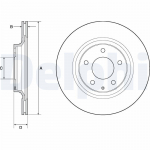 Piduriketas DELPHI BG4693C
