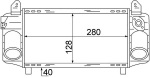 Kompressori&otilde;hu radiaator MAHLE CI 72 000S