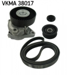 Soonrihmakomplekt SKF VKMA 38017