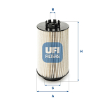 K&uuml;tusefilter UFI 26.011.00