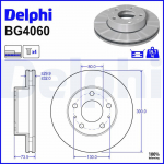 Piduriketas DELPHI BG4060