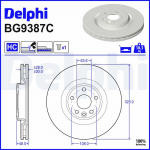 Piduriketas DELPHI BG9387C