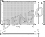 Radiaator,mootorijahutus DENSO DRM51011
